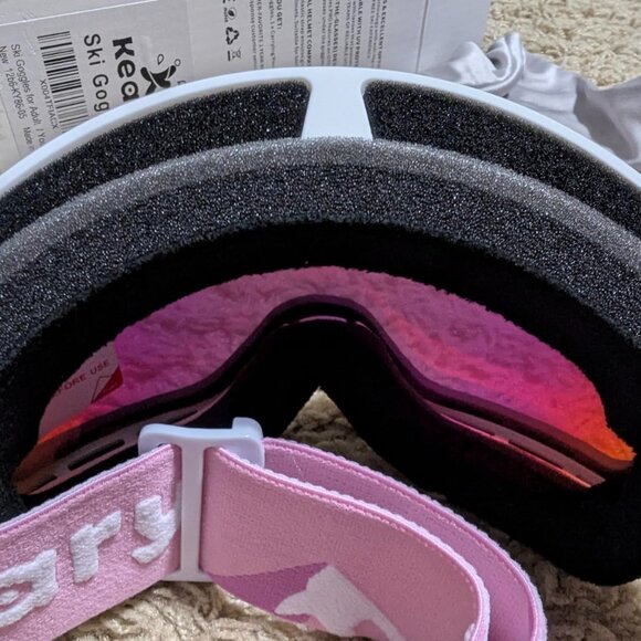 UV Protection Snowboard Pink Goggles - Picture 4 of 11